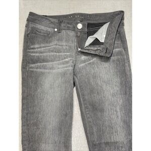 LC Lauren Conrad Women's Size 6 (26x27.5) Super Skinny Black Stretch Denim Jeans